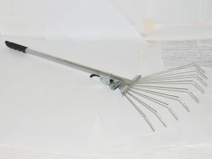 Грабли веерные раздвижные оптом 9 зубьев