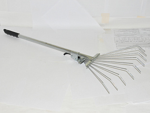 Грабли веерные раздвижные оптом 9 зубьев